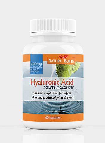 Hyaluronic Acid Natures Moisturizer 100Mg 60 Capsules