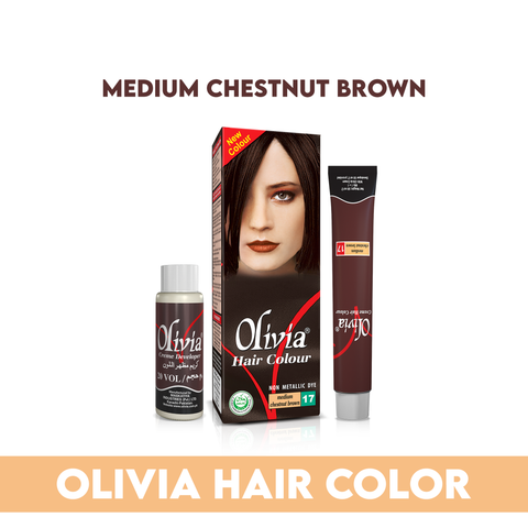 Olivia Hair Colour - Medium Chestnut Brown