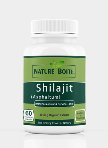 Shilajit Ayurvedamrit 500mg 60 Veg Capsules