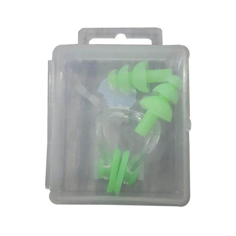 Swimming Ear & Nose Plugs Green