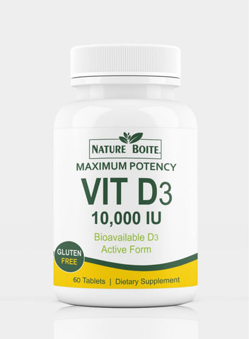 Maximum Potency VIT D3 10000IU 60 Tablets