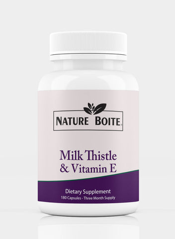 Milk Thistle And Vitamin E 180 Capsules