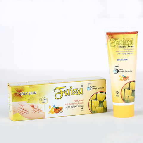 Faiza Hair Removing Cream Tulip for Oily skin