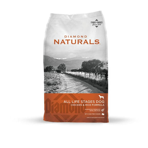 Diamond Natural All Life Stages Dog Food Chicken And Rice Formula 15 kg