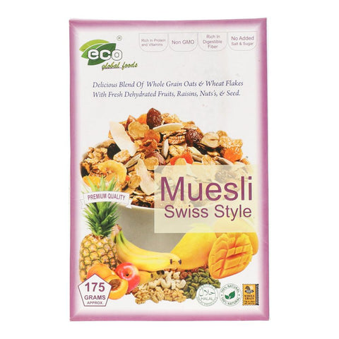 Eco Muesli Swiss Style 175G