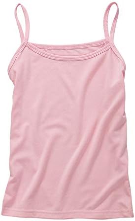 Toddler Girls Cotton Tank Top Solid Colors Soft Undershirts Sleeveless