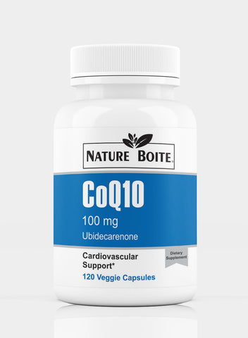CoQ10 Ubidecarenone Cardiovascular Support 100Mg 120 Veg Capsules
