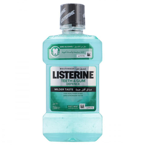 Listerine Mouthwash Teeth & Gum Defence 250 Ml