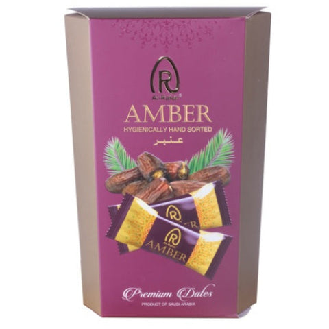 Al Raf ah Amber Dates Vertical Box 22.5gm