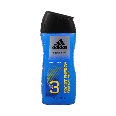 Adidas Shower Gel Sport Energy Lime Extract 3In1 250 Ml