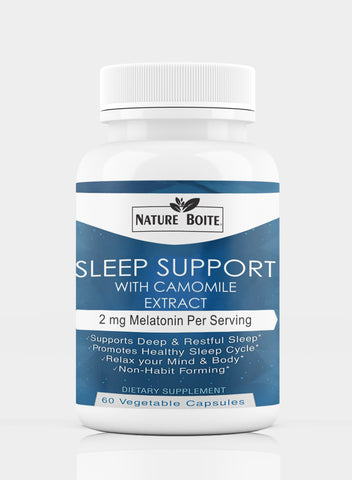 Sleep Support With Camomile Extract 60 Capsules