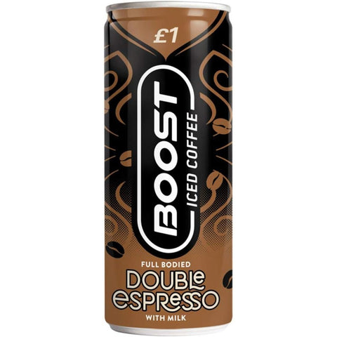 Boost Double Espresso with Milk Iced Coffee 250ml