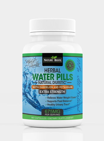 Herbal Water Relief With Dandelion And Potassium 60 Capsules