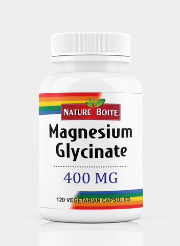 Magnesium Glycinate 400Mg 120 Veg Capsules