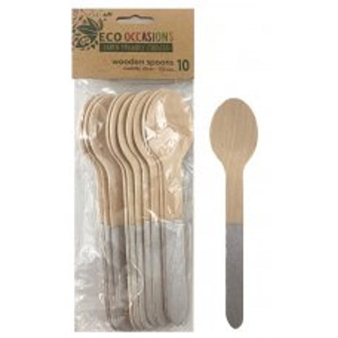 Eco Wooden Cutlery Spoons