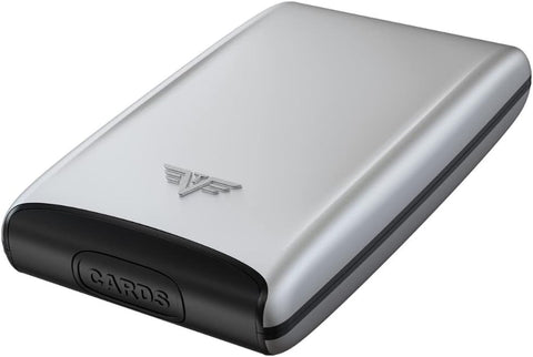 Tru Virtu Credit Card Holder Ultra Light Aluminium Case Silver Arrow