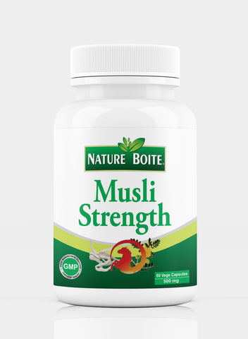 Musli Strength 500Mg 60 Veg Capsules