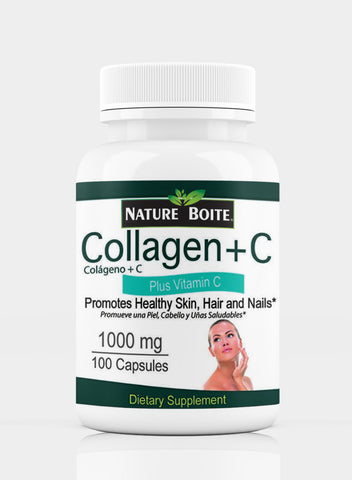 Collagen Plus C Dietary Supplement 1000Mg 100 Capsules