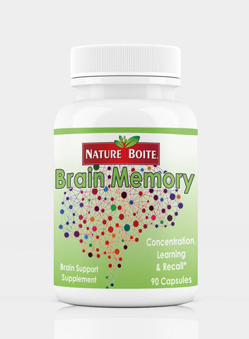 Brain Memory Concentration Learning And Recall 90 Capsules