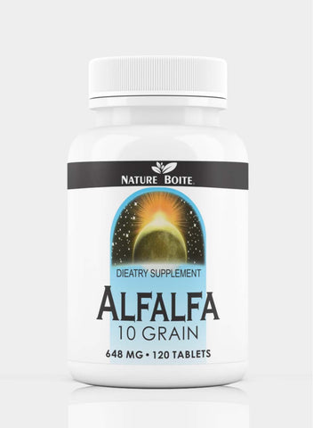 Alfalfa 10 Grain 648Mg 120 Tablets
