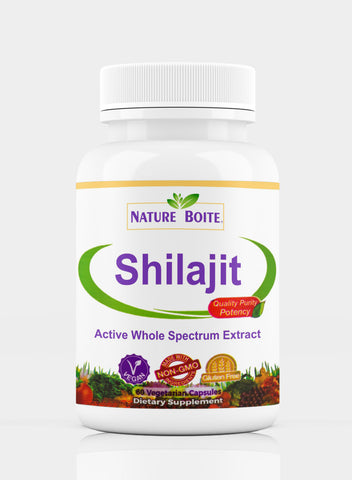 Shilajit Active Whole Spectrum Extract 60 Veg Capsules
