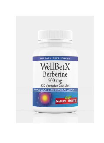 WellBetX Berberine 500Mg 120 Veg Capsules