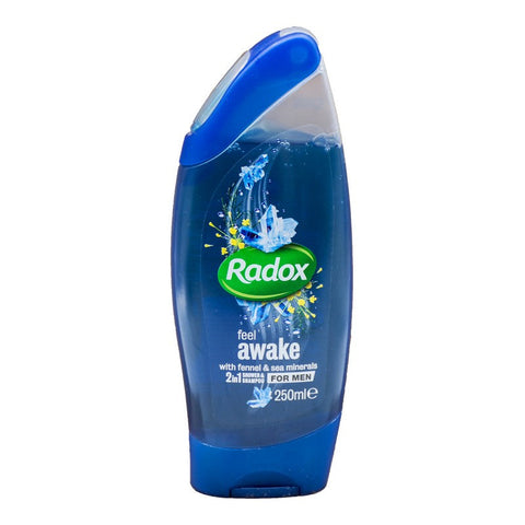 Radox Shower Gel Sea Minerals For Men Feel Awake 250 Ml