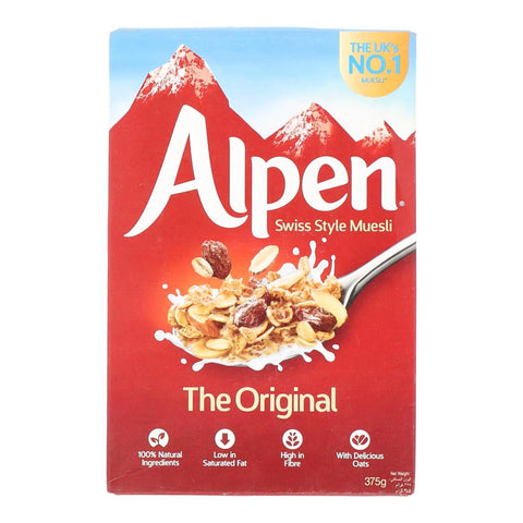 Alpen Swiss Style Muesli Swiss The Original 375G