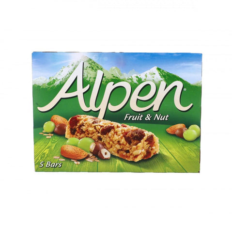 Alpen Cereal Bars Fruit & Nut 5Pc 140 Gm