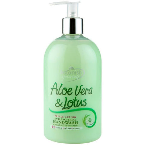 Astonish Hand Wash Aloe Vera & Lotus 500ml