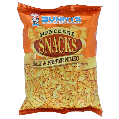 Bunny'S Muncherz Snacks Salt & Pepper Nimko 200G