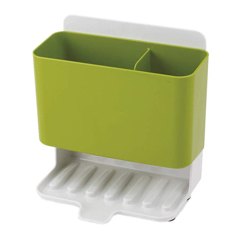 Plastic Caddy Tower Slimline Kitchen Sink Sponge Holder Cabinet Plate Rack