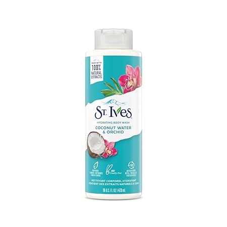 St. Ives Exfoliating Body Wash Coconut Water 473ml
