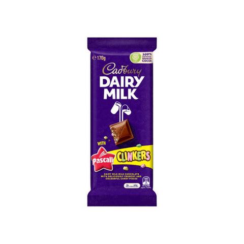 Cadbury Pascall Clinkers Block 170g