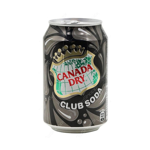 Canada Dry Club Soda Drink Tin 300 Ml