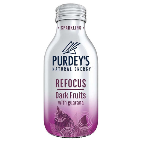Purdeys Natural Energy Refocus Sparkling Dark Fruits 330ml