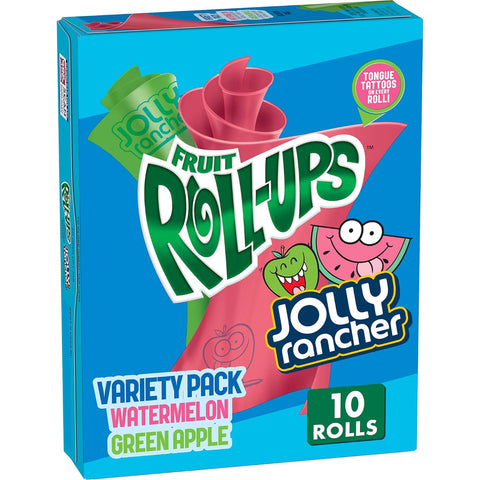Betty Crocker Fruit Roll-Ups Jolly Rancher 10Rolls 141g