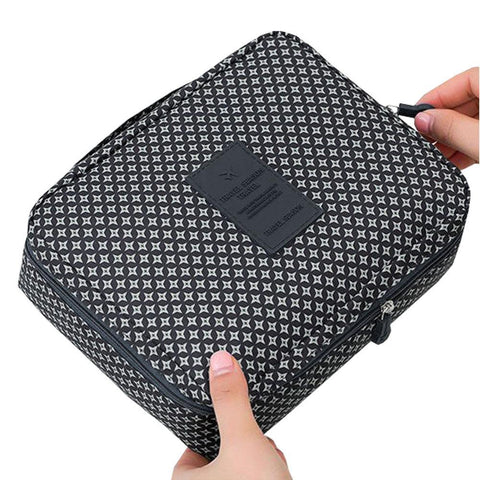 Travel Multi Pouch Cosmetic Bag Black Star