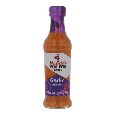 Nandos Peri Peri Sauce Garlic Medium 250 Gm
