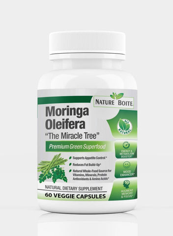 Moringa Oleifera Premium Green Superfood 60 Veg Capsules