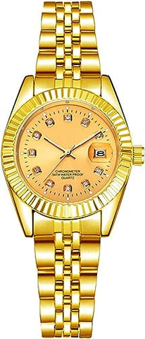 Fashion Quartz Watch Golden