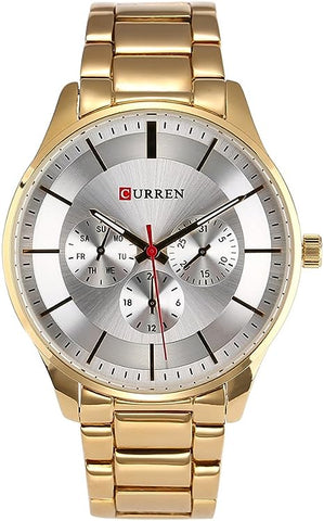 CURREN Original Men's Waterproof Stainless Steel Quartz Wrist Watch