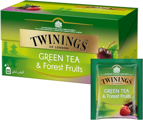 Twinings Green Tea Pome Raspberry Strawberry 25S 37.5G