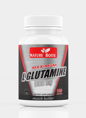 L-Glutamine Maximum Muscle Building 1000mg 100 Capsules
