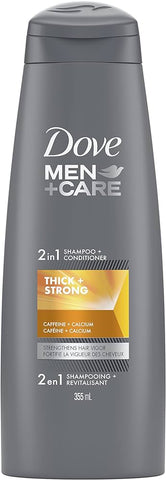 Dove Men Shampoo Thick & Strong 355Ml