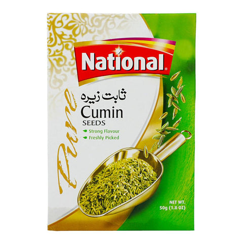 National Cumin Seed Unground 50 Gm