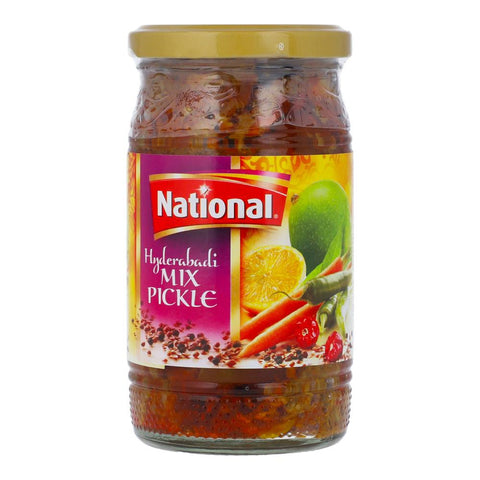 National Pickle Hydrabadi Mix 320 Gm