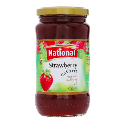 National Jam Strawberry 440 Gm