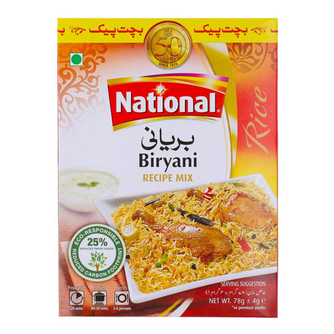 National Masala Biryani Double Pack 78 Gm
