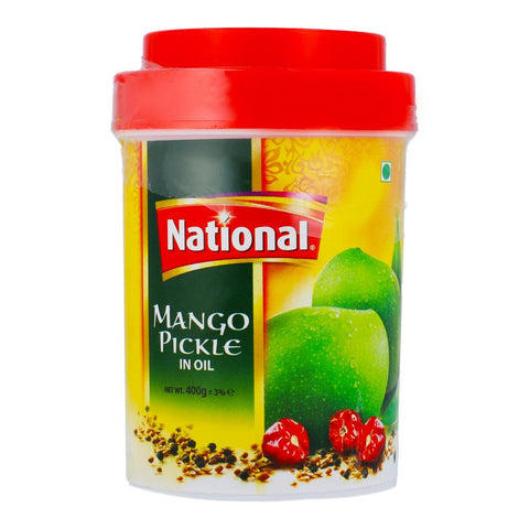 National Mango Pickle Jar 400 Gm